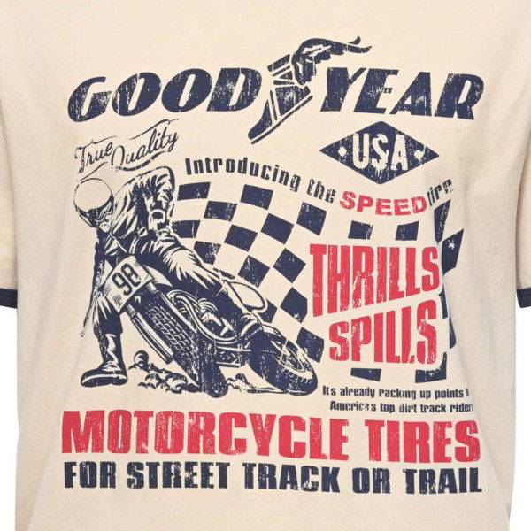 Goodyear Camiseta Madison Vintage sand