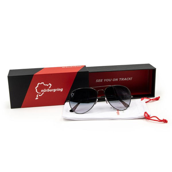 Nürburgring Sonnenbrille Brünnchen grau