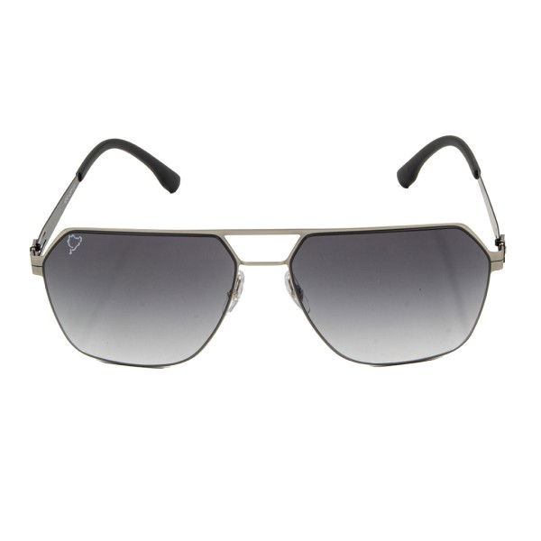 Nürburgring Lunettes de soleil Hohe Acht argent/noir