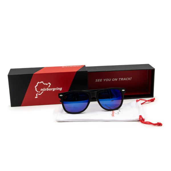 Nürburgring Gafas de sol Kesselchen negro/azul
