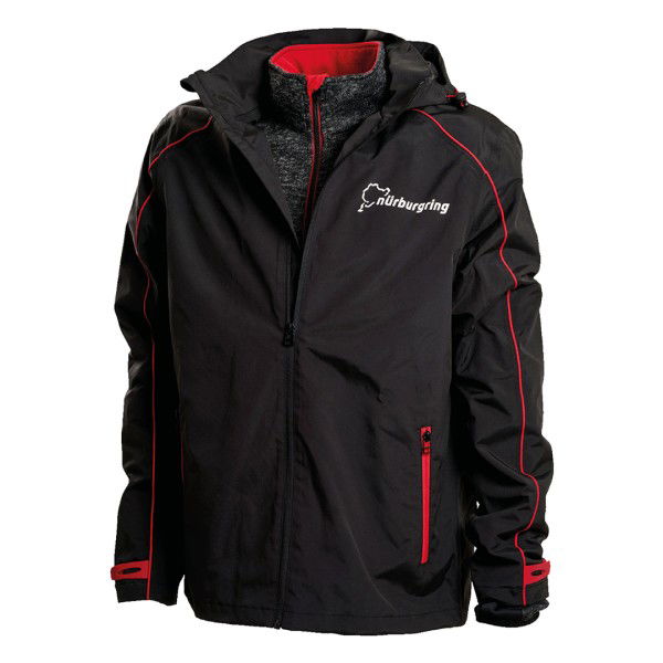 Nürburgring 2-in-1 Giacca outdoor nera