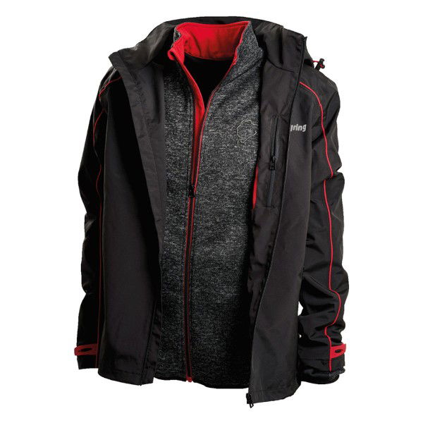 Nürburgring 2-in-1 Outdoor jacket black