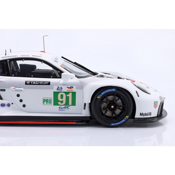 Porsche 911 RSR #91 Sieger LMGTE Pro 24h LeMans 2022 Porsche GT Team 1:18