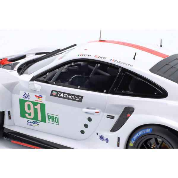 Porsche 911 RSR #91 Sieger LMGTE Pro 24h LeMans 2022 Porsche GT Team 1:18