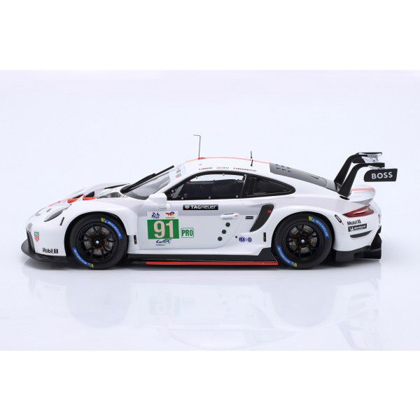 Porsche 911 RSR #91 Ganador LMGTE Pro 24h LeMans 2022 Porsche GT Team 1/18