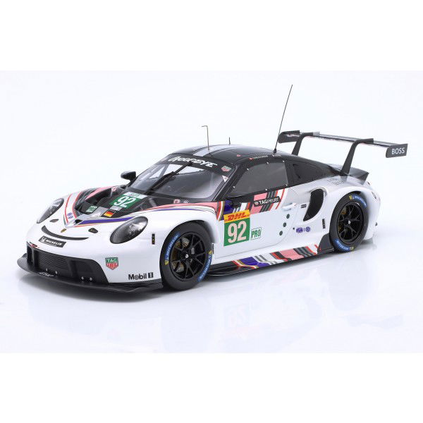 Porsche 911 RSR-19 Goodbye #92 Last Race WEC 2022 Estre, Christensen 1/18