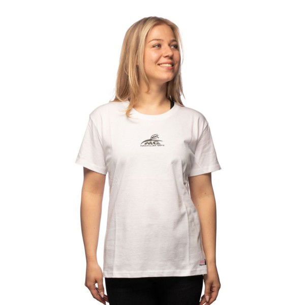 Maximilian Götz T-Shirt femme Champion blanc