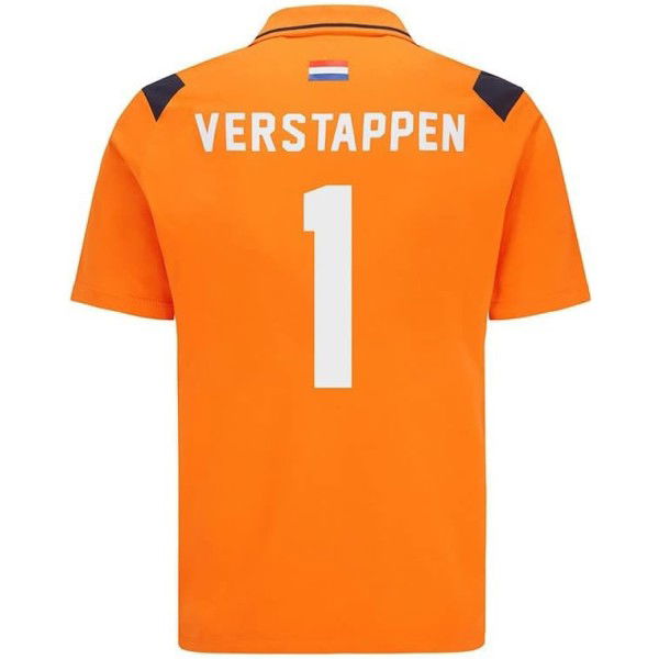 Red Bull Racing Polo Verstappen naranja