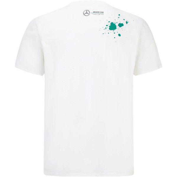 Mercedes-AMG Petronas Hamilton T-Shirt weiß