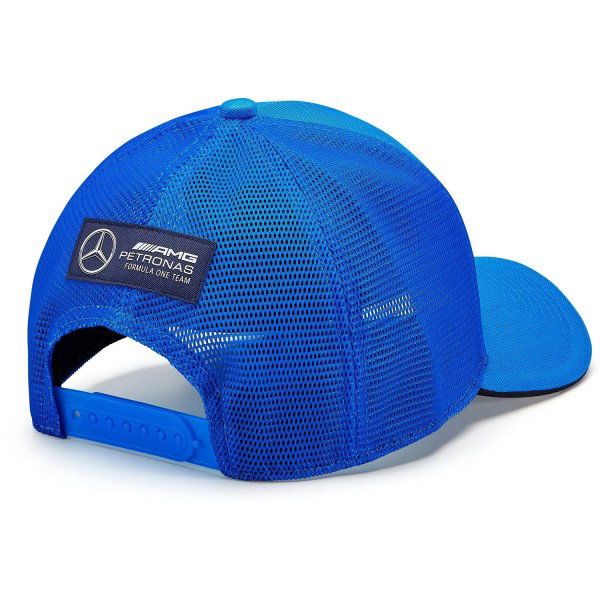 Mercedes-AMG Petronas Georg Russell Trucker Cap blue