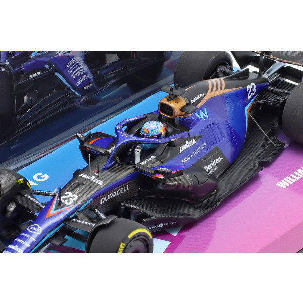 Alexander Albon Williams Racing FW44 Formel 1 Miami GP 2022 1:43