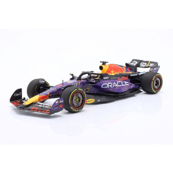 Max Verstappen Oracle Red Bull Racing Sieger Las Vegas GP 2023 1:18