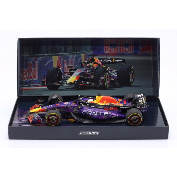 Max Verstappen Oracle Red Bull Racing Sieger Las Vegas GP 2023 1:18