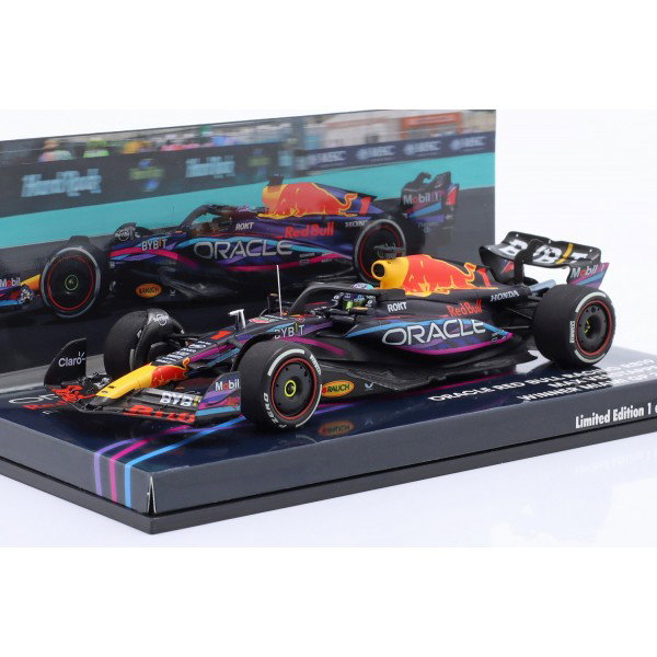 Max Verstappen Oracle Red Bull Racing Sieger Miami GP 2023 1:43