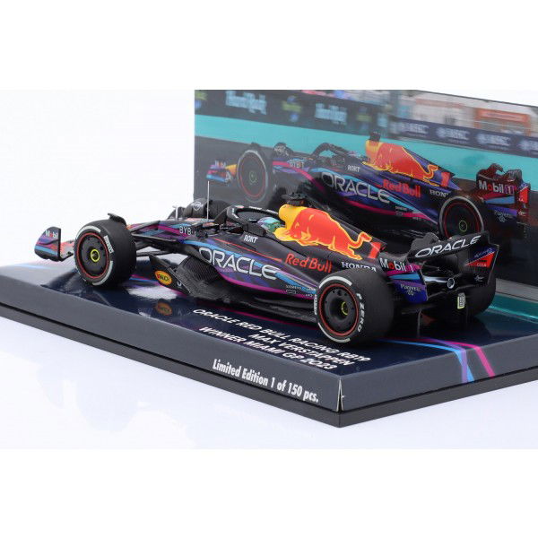 Max Verstappen Oracle Red Bull Racing RB19 Formula 1 Winner Miami