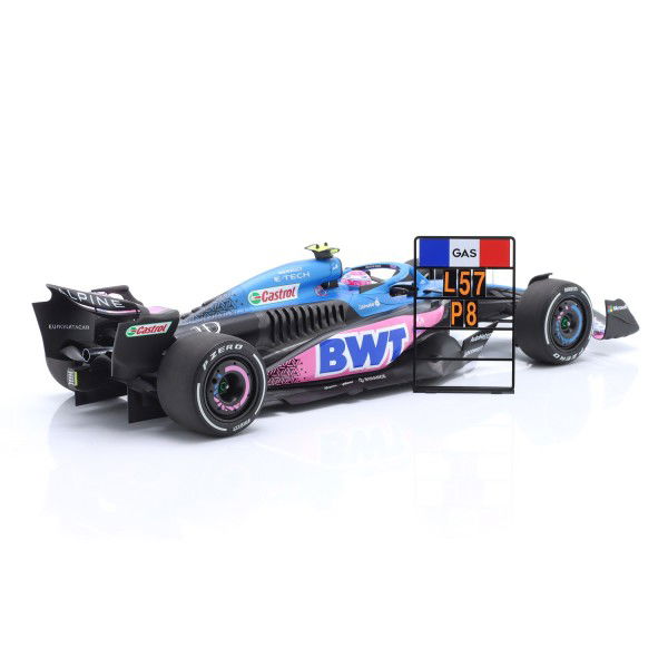 Pierre Gasly BWT Alpine F1 Team A523 Formel 1 Miami GP 2023 1:18
