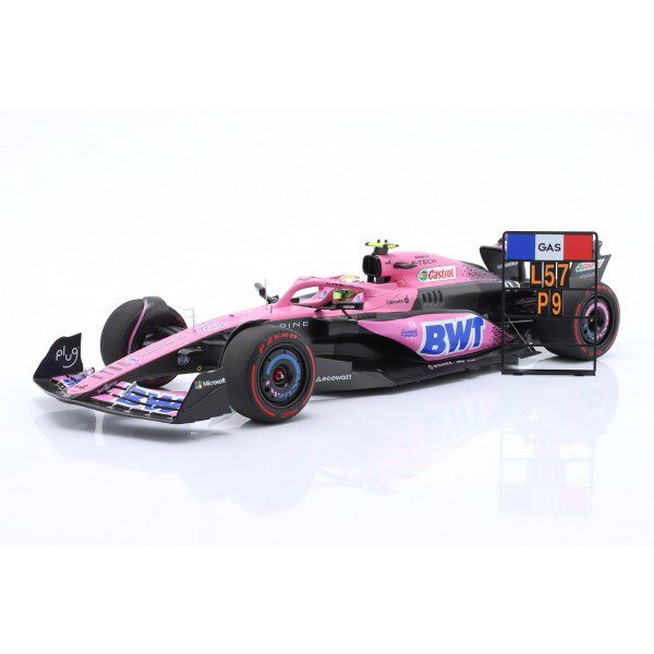 Pierre Gasly BWT Alpine F1 Team A523 Formel 1 Bahrain GP 2023 1:18
