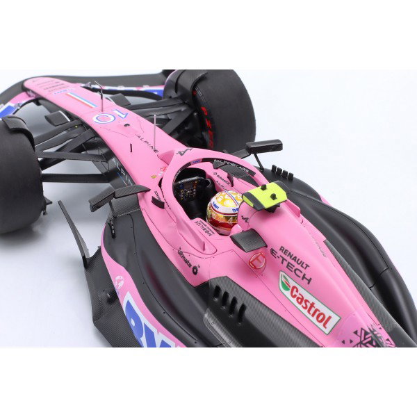 Pierre Gasly BWT Alpine F1 Team A523 Formel 1 Bahrain GP 2023 1:18