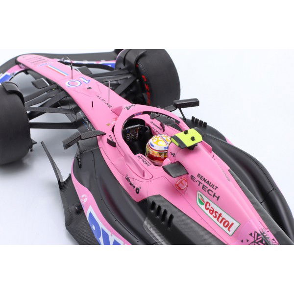 Pierre Gasly BWT Alpine F1 Team A523 Formel 1 Bahrain GP 2023 1:18