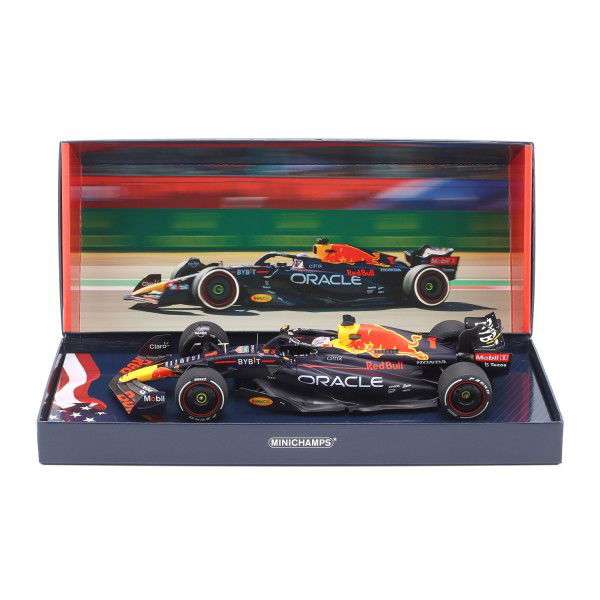 Max Verstappen Oracle Red Bull Racing Sieger USA GP 2022 1:18