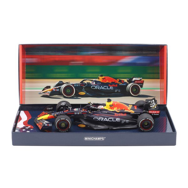 Max Verstappen Oracle Red Bull Racing Sieger USA GP 2022 1:18
