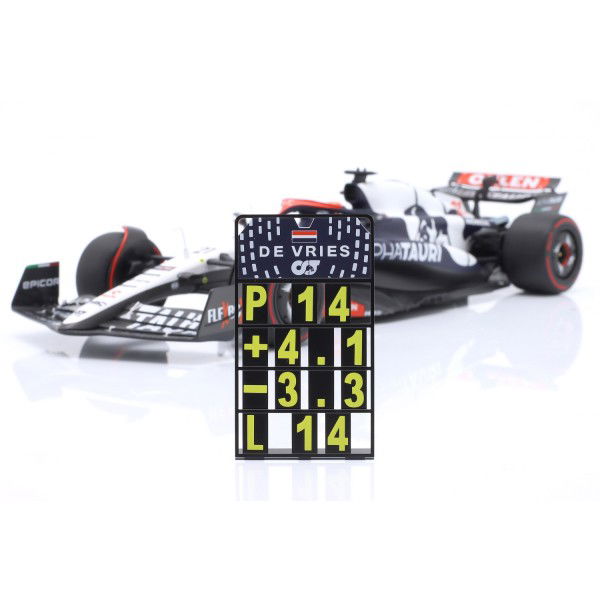 Nyck de Vries Scuderia AlphaTauri AT04 Formel 1 2023 Limitierte Edition 1:18