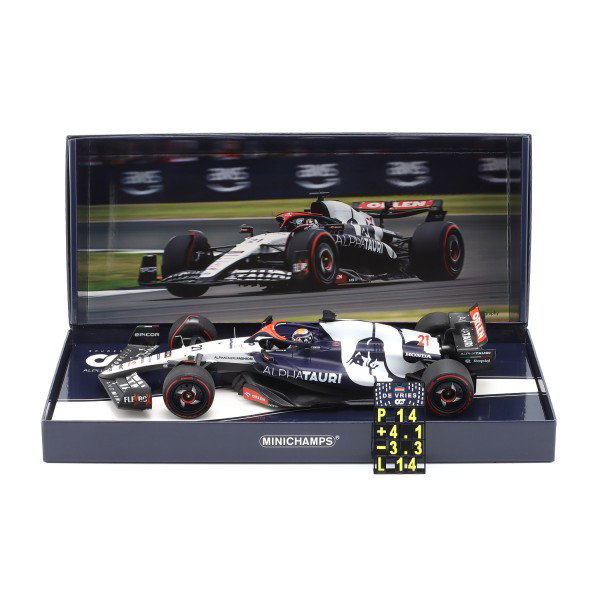 Nyck de Vries Scuderia AlphaTauri AT04 Formel 1 2023 Limitierte Edition 1:18