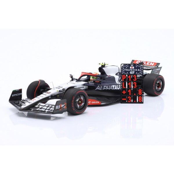Yuki Tsunoda Scuderia AlphaTauri AT04 Formel 1 2023 Limitierte Edition 1:18