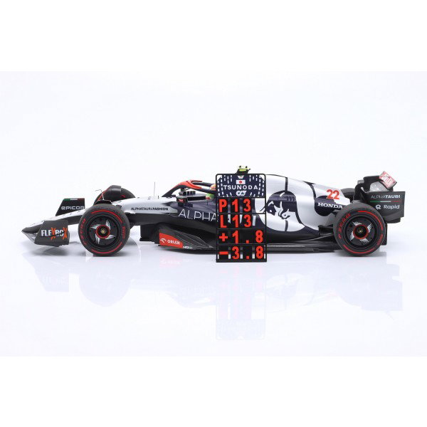 Yuki Tsunoda Scuderia AlphaTauri AT04 Fórmula 1 2023 Edición limitada 1/18