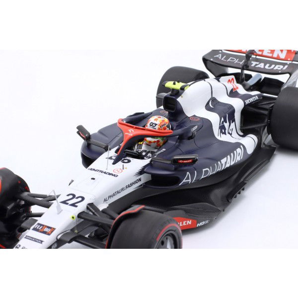 Yuki Tsunoda Scuderia AlphaTauri AT04 Formel 1 2023 Limitierte Edition 1:18