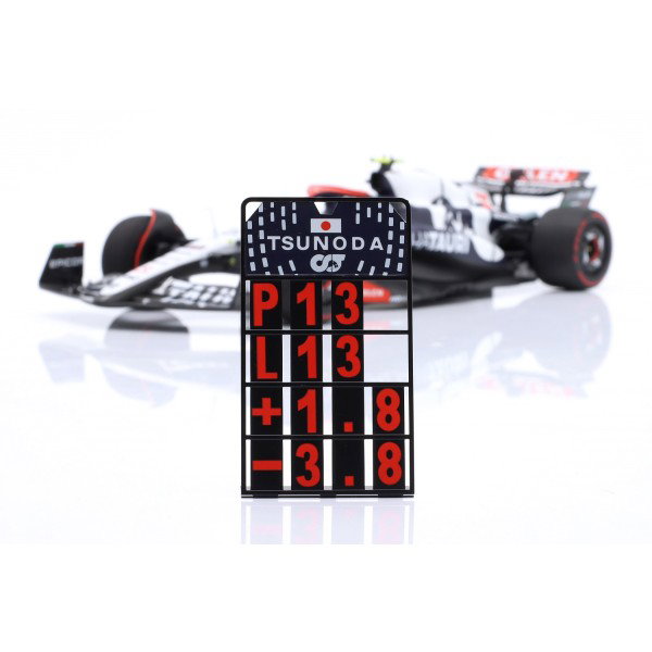 Yuki Tsunoda Scuderia AlphaTauri AT04 Formula 1 2023 Edizione limitata 1/18