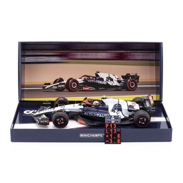 Yuki Tsunoda Scuderia AlphaTauri AT04 Formel 1 2023 Limitierte Edition 1:18