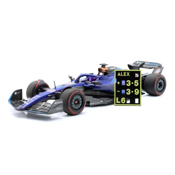 Alexander Albon Williams Racing FW45 Formula 1 2023 Edizione limitata 1/18