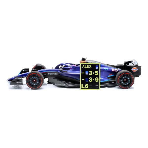 Alexander Albon Williams Racing FW45 Formule 1 2023 Édition limitée 1/18