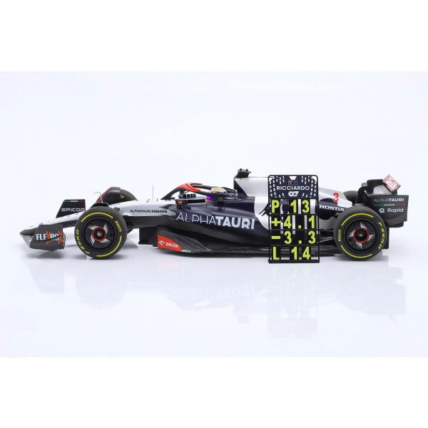 Daniel Ricciardo Scuderia AlphaTauri AT04 Fórmula 1 2023 Edición limitada 1/18