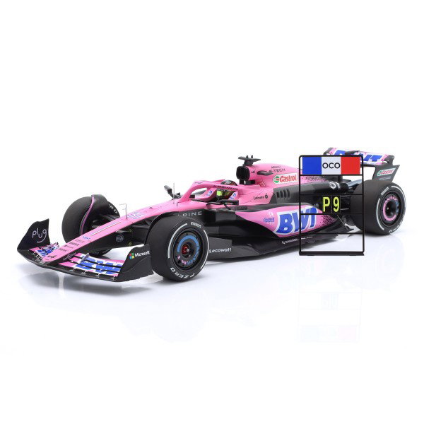 Esteban Ocon BWT Alpine F1 Team A523 Formel 1 Bahrain GP 2023 1:18