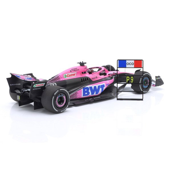 Esteban Ocon BWT Alpine F1 Team A523 Formel 1 Bahrain GP 2023 1:18