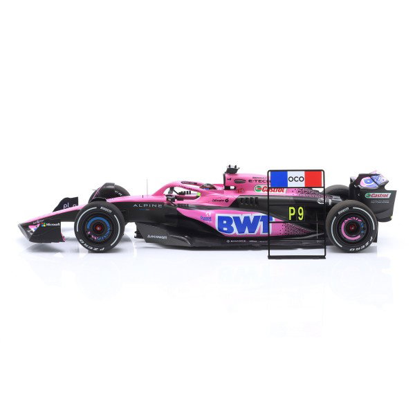 Esteban Ocon BWT Alpine F1 Team A523 Formel 1 Bahrain GP 2023 1:18