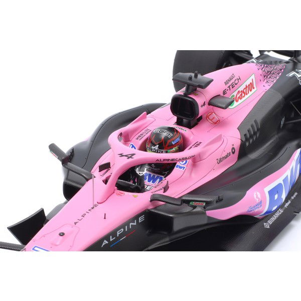 Esteban Ocon BWT Alpine F1 Team A523 Formel 1 Bahrain GP 2023 1:18