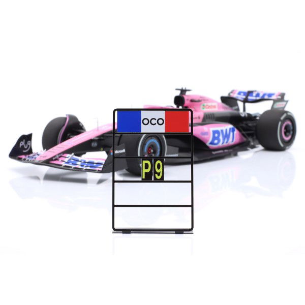 Esteban Ocon BWT Alpine F1 Team A523 Formel 1 Bahrain GP 2023 1:18