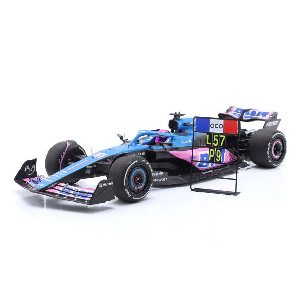 Esteban Ocon BWT Alpine F1 Team A523 Formel 1 Miami GP 2023 1:18