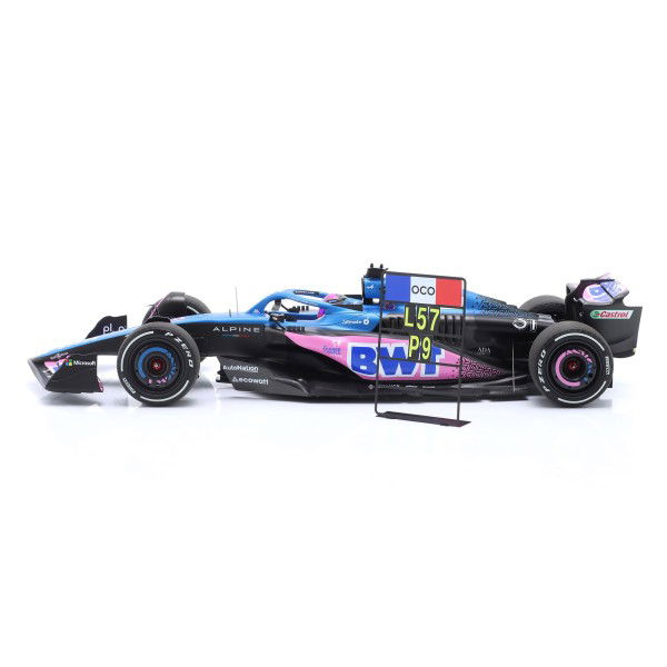 Esteban Ocon BWT Alpine F1 Team A523 Formel 1 Miami GP 2023 1:18