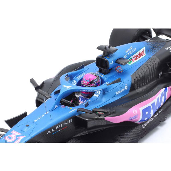 Esteban Ocon BWT Alpine F1 Team A523 Formel 1 Miami GP 2023 1:18