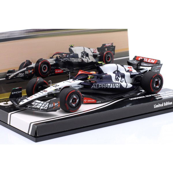 Yuki Tsunoda Scuderia AlphaTauri AT04 Formula 1 2023 Edizione limitata 1/43