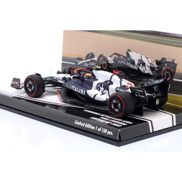 Yuki Tsunoda Scuderia AlphaTauri AT04 Formel 1 2023 Limitierte Edition 1:43