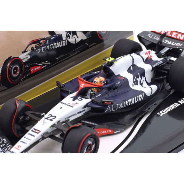 Yuki Tsunoda Scuderia AlphaTauri AT04 Formula 1 2023 Edizione limitata 1/43