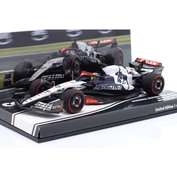 Nyck de Vries Scuderia AlphaTauri AT04 Formule 1 2023 Édition limitée 1/43