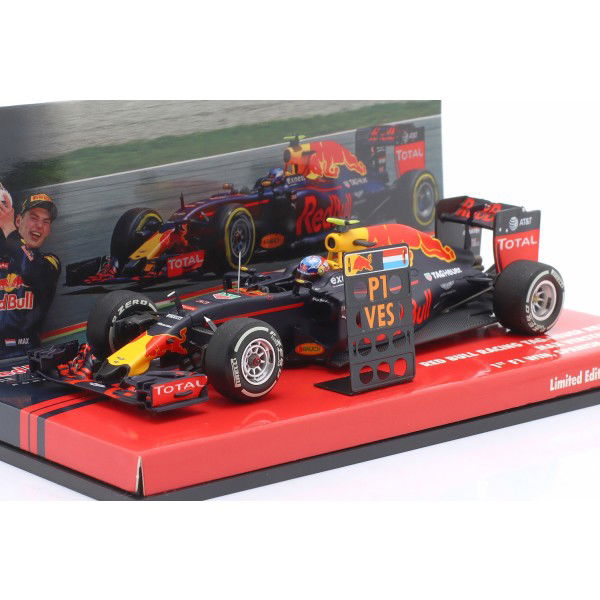 Max Verstappen Red Bull Racing RB12 Formula 1 Winner Spain GP 2016