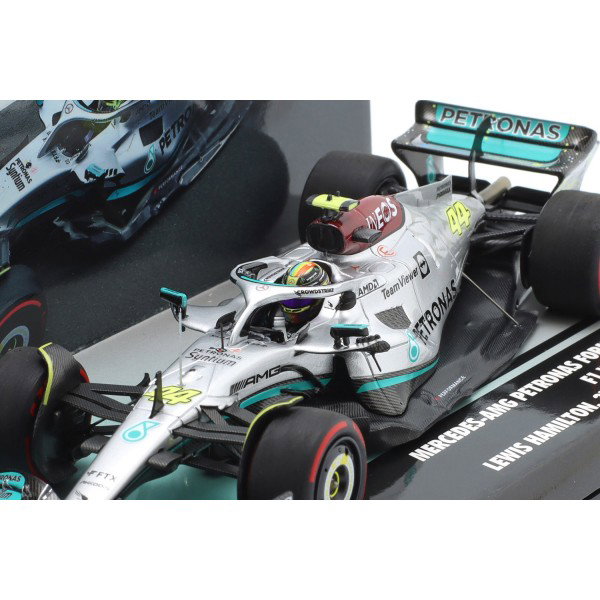 Lewis Hamilton Mercedes AMG Petronas W13 Formel 1 Silverstone GP 2022 1:43