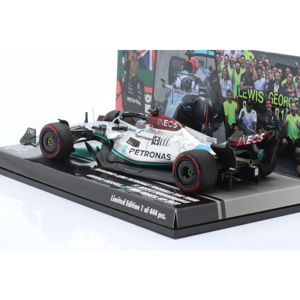 PMA 1/43 メルセデス AMG F1 W13 ラッセル 2022 ブラジル 2022 F1 Mercedes W13 #63 George Russell Brazil GP 1st Win Spark 1